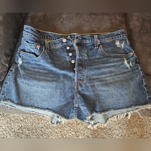 Levi High Waisted Shorts
